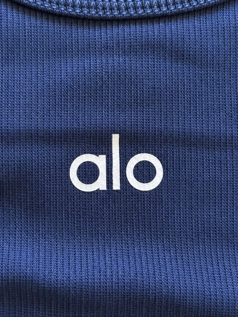 Alo Yoga Aspire Tank Navy NWT S M L